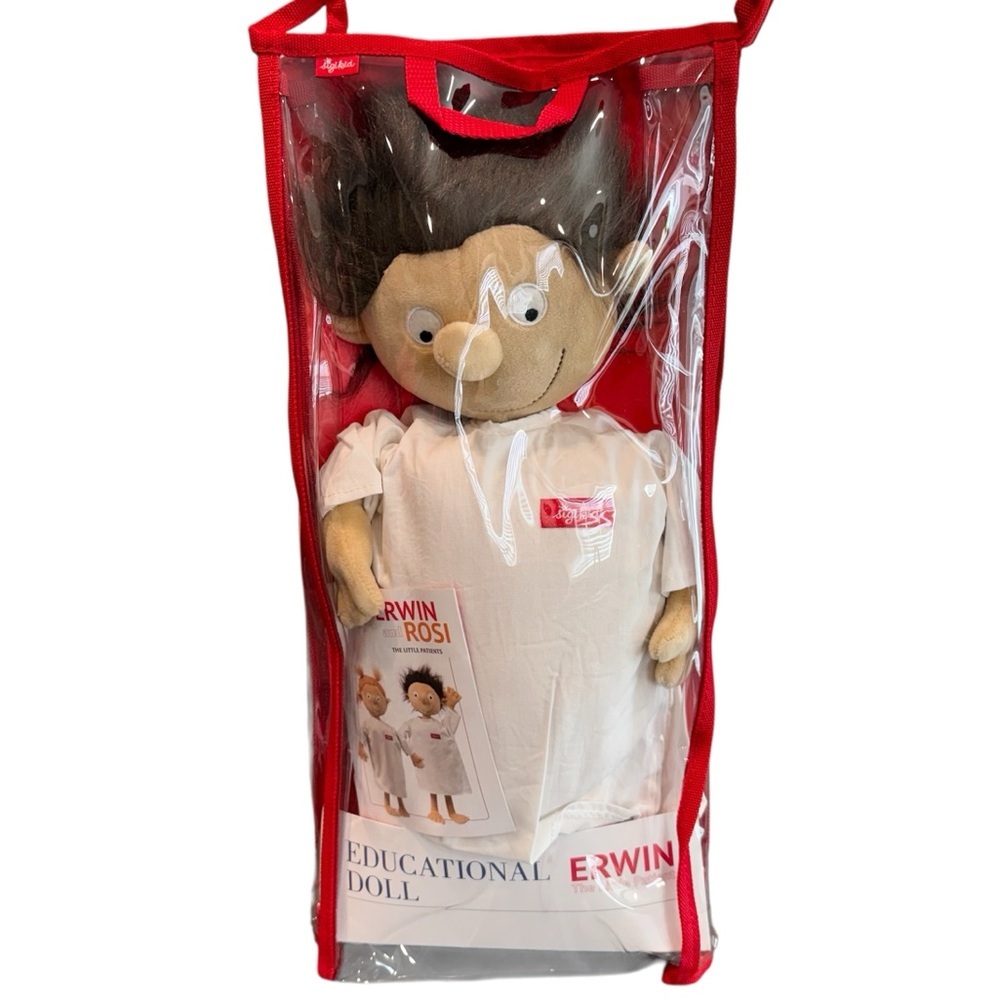 Sigikid educational doll plush boy male NIP NIB New anatomy Erwin little patient